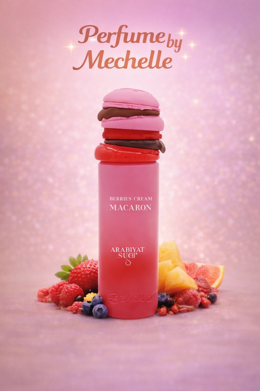 Berries Cream Macaron Arabiyat Sugar for women