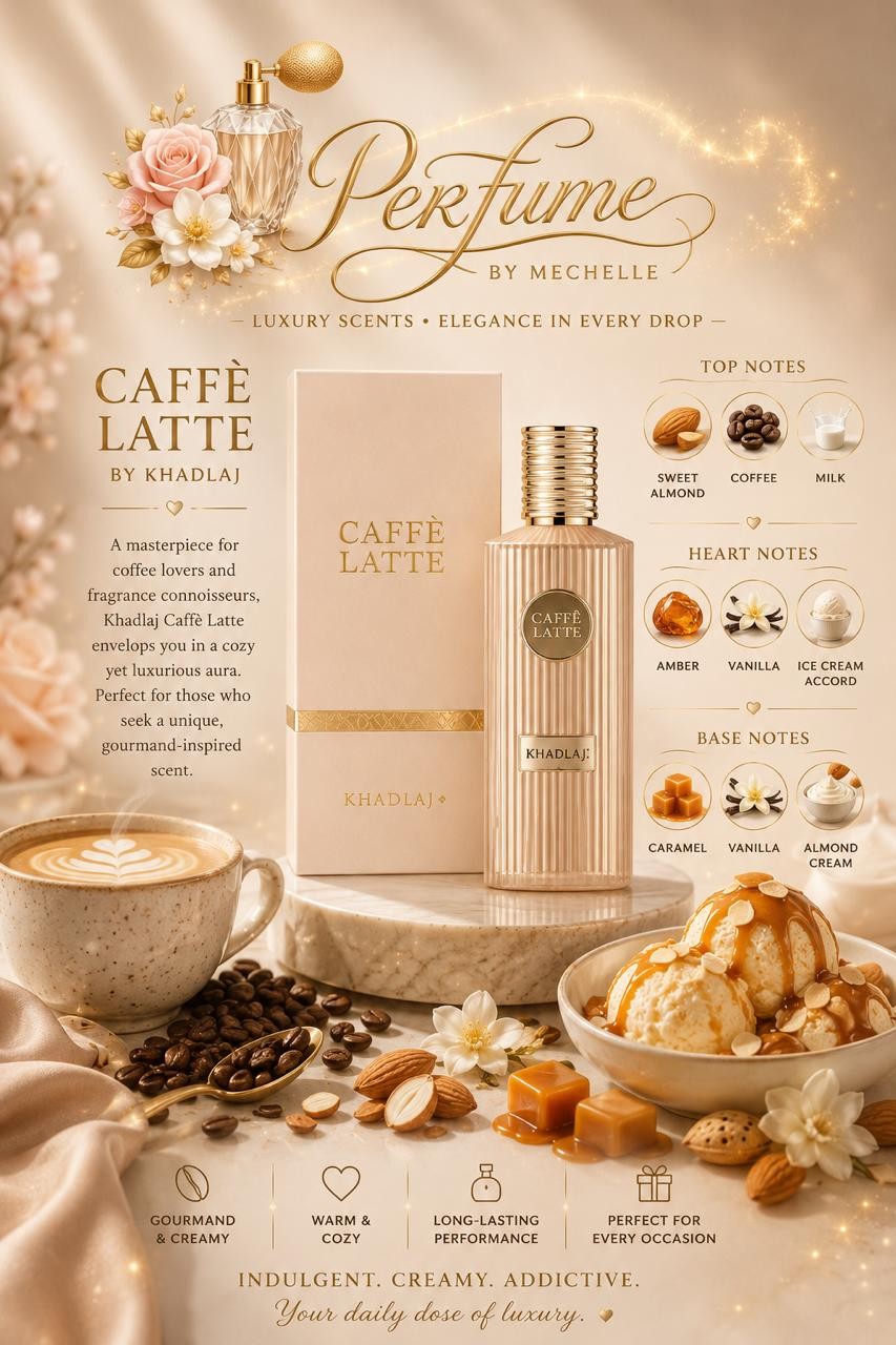 Caffe Latte Khadlaj Perfumes for women and men