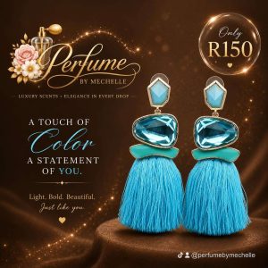 Blue Elegant Earings