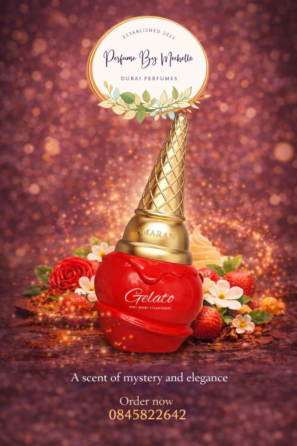 Gelato Very Berry Strawberry Amaran for women and men