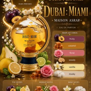 Dubai Miami MAISON ASRAR for women and men