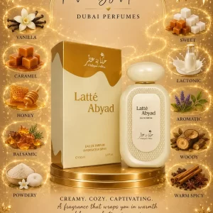 Latte Abyad Hekayat Attar for women and men